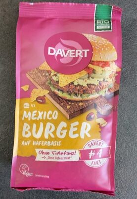 Mexico Burger auf Haferbasis