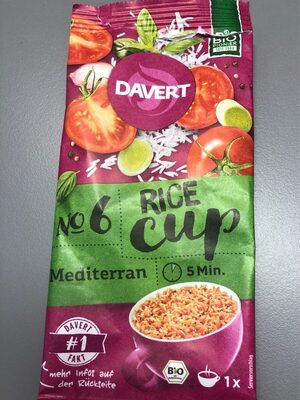 Bio Rice Cup Mediterran