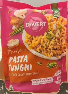 Pasta funghi front packaging