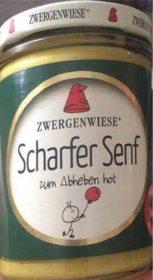 Scharfer Senf front packaging