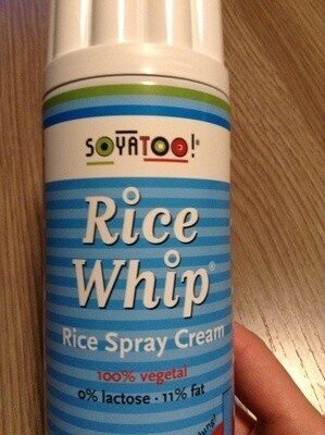 Rice Whip front packaging
