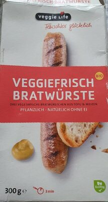 Veggiefrisch Bratwürste