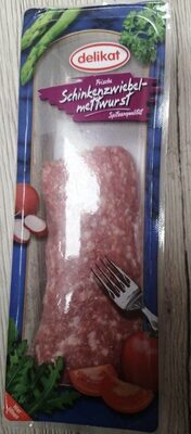 Schikenzwiebel-Mettwurst front packaging