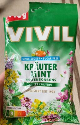 Kräuter Mint Hustenbonbons