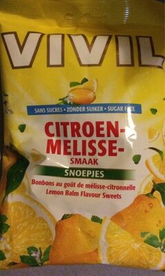 Bonbons goût mélisse-citronnelle sans sucre