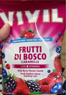 Caramelle frutti di bosco