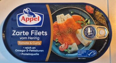 Heringsfilet in Merettich Creme