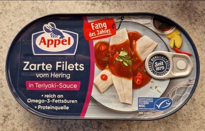 Zarte Filets vom Hering in Teriyaki-Sauce