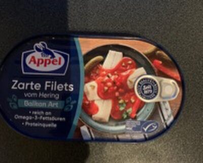 Fisch Hering Filets Balkan Art