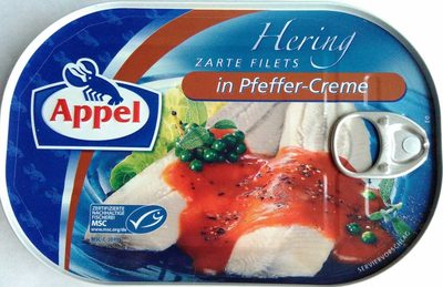 Hering in Pfeffer Creme