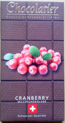 Cranberry Milchschokolade