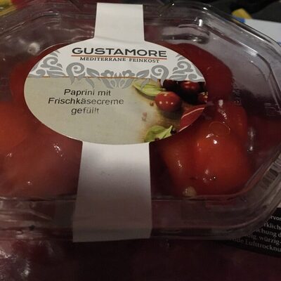 Paprini mit Frischkäse gefüllt front packaging