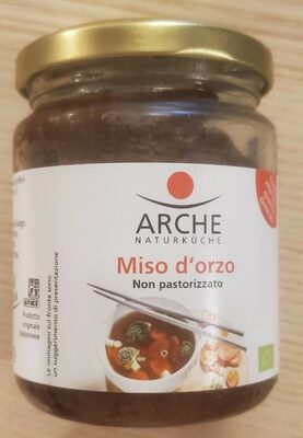 Miso d'orzo front packaging