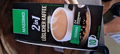 2 in 1 Löslicher Kaffee