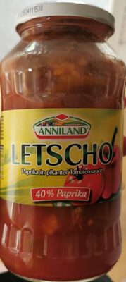 Letscho - Paprika in pikanter Tomatensauce front packaging