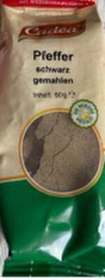 Pfeffer schwarz gemalen