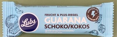 Guarana schoko/kokos front packaging