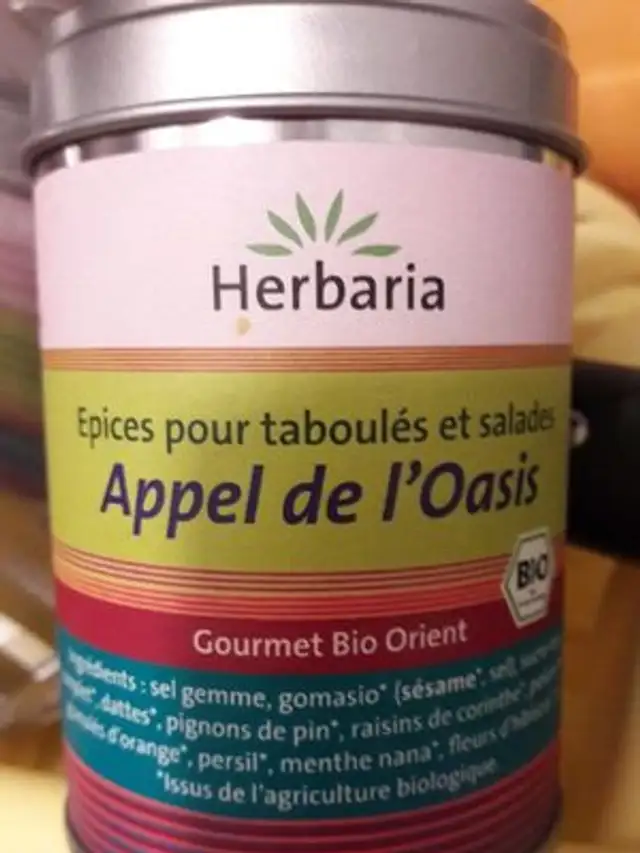 Epices Appel De L Oasis bio