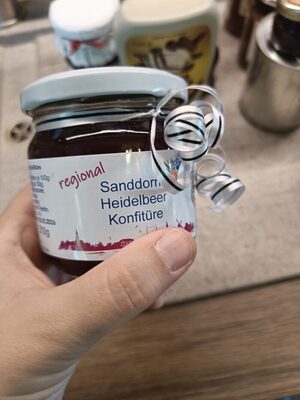 Sanddorn Heidelbeer Konfitüre