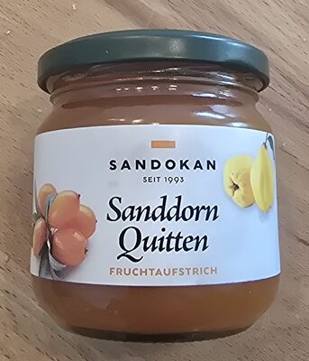Fruchtaufstrich Sanddorn-Quitten