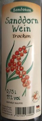 Sanddorn Wein Trocken