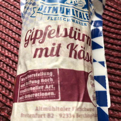 Gipfelstürmer mit Käse