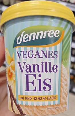 Veganes Vanille Eis