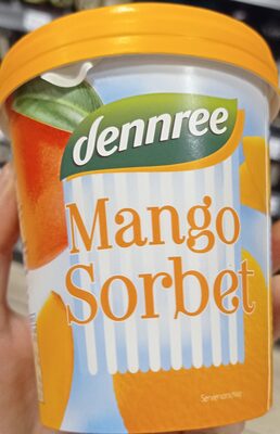 Mango sorbet