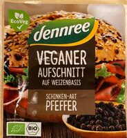 Veganer Aufschnitt Pfeffer