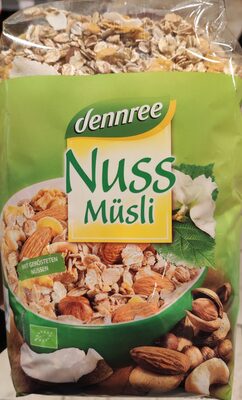 Nuss Müsli front packaging