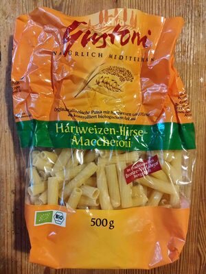 Hartweizen-Hirse-Maccheroni