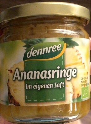 Ananasringe im eigenen Saft