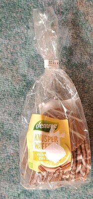 Knusper Waffeln Vollmilch-Zitrone front packaging