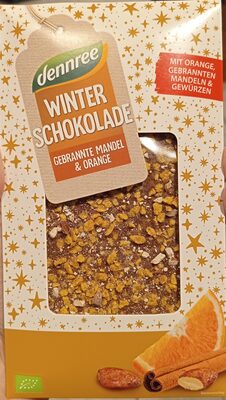 Winterschokolade Gebrannte Mandel & Orange