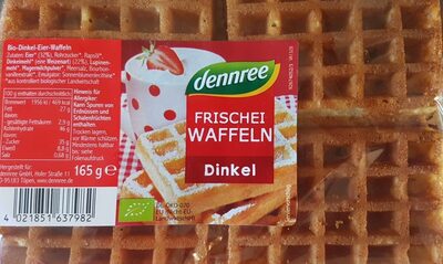 Bio-Dinkel Frischei Waffeln front packaging