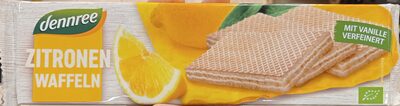 Zitronen Waffeln