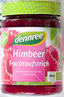 Himbeer Fruchtaufstrich front packaging
