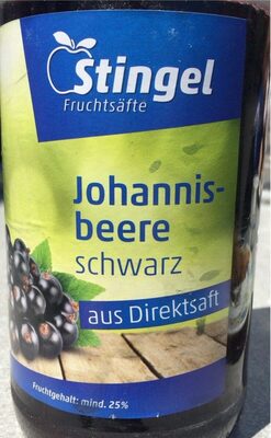 Johannisbeere schwarz aus Direktsaft front packaging