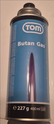Butan Gas front packaging