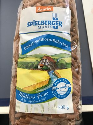 Dinkel-Vollkorn-Röhrchen