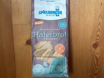 Haferbrot Backmischung Vollkorn