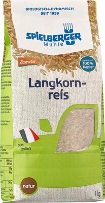 Langkornreis front packaging