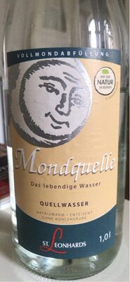 Getränke, Wasser, St. Leonards Mondquelle, Vollmondabfüllung