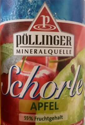 Apfelschorle front packaging