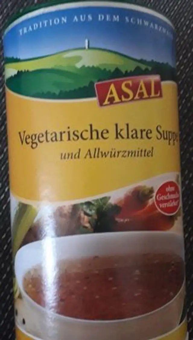 Vegetarische llage suppe
