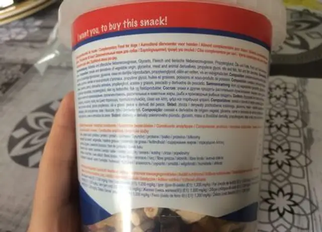 Soft treats mix bones ingredients label