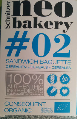 Sandwich Baguette front packaging