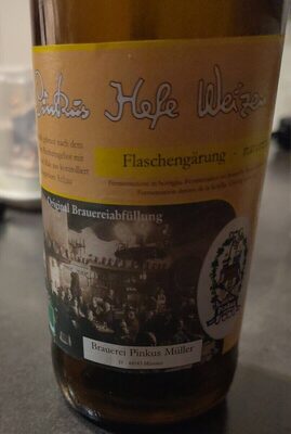 Pinkus Hefe Weizen naturtrüb