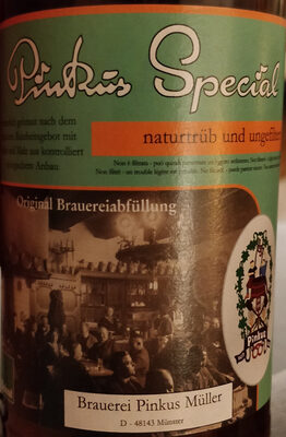 Pinkus Special naturtrüb und ungefiltert
