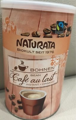Café au lait front packaging